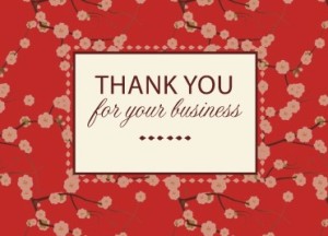 Our business greeting cards program helps you say Thank You and Happy Birthday to clients